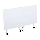 Alternate image 3 for LumiSource&reg; K-Fold Contemporary Folding Desk in White