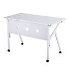 Alternate image 1 for LumiSource&reg; K-Fold Contemporary Folding Desk in White