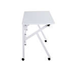 Alternate image 5 for LumiSource&reg; K-Fold Contemporary Folding Desk in White