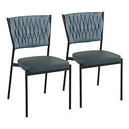LumiSource® Braided Tania Chairs (Set of 2)