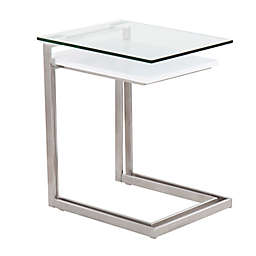LumiSource® Zenn 2-Piece Nesting Table Set in White