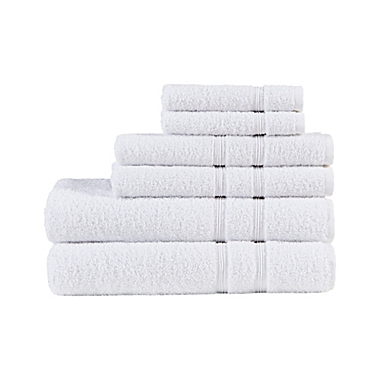 Dune 6 Piece Bath Towel Sets 100% Pure Turkish Aegean Cotton by MM Linen 