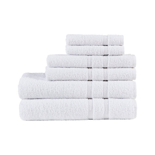 Alternate image 1 for 510 Design Aegean 100% Turkish Cotton 6-Piece Bath Towel Set