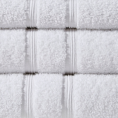 510 Design Aegean 100% Turkish Cotton 6-Piece Bath Towel Set in White. View a larger version of this product image.