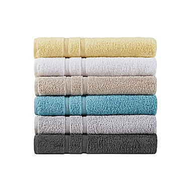 510 Design Aegean 100% Turkish Cotton 6-Piece Bath Towel Set in White. View a larger version of this product image.