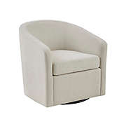 Martha Stewart&trade; Amber Swivel Chair in Ivory