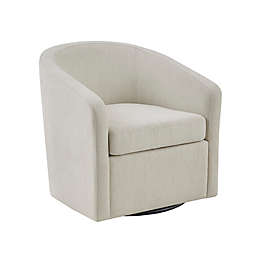 Martha Stewart™ Amber Swivel Chair in Ivory