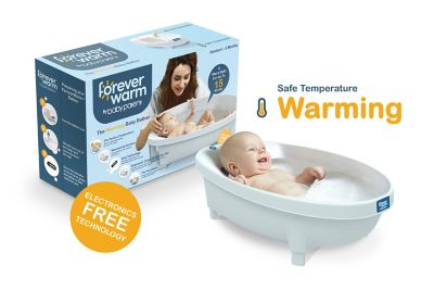 ForeverWarm Warming Baby Bathtub Bather in White