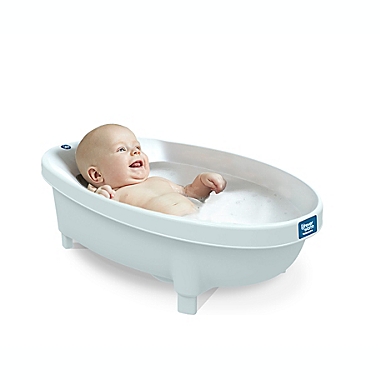 ForeverWarm Warming Baby Bathtub Bather in White. View a larger version of this product image.
