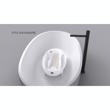 ForeverWarm Warming Baby Bathtub Bather in White. View a larger version of this product image.