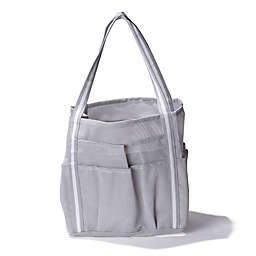 Simply Essential™ Large Mesh Shower Tote in Grey