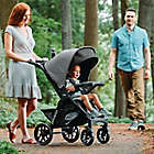 Alternate image 1 for Chicco&reg; Bravo&reg; LE ClearTex&trade; Quick-Fold Stroller in Pewter