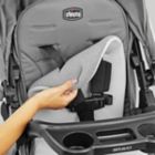Alternate image 8 for Chicco&reg; Bravo&reg; LE ClearTex&trade; Quick-Fold Stroller in Pewter