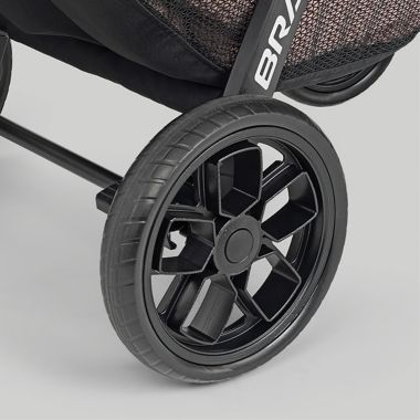 Chicco&reg; Bravo&reg; LE ClearTex&trade; Quick-Fold Stroller in Pewter. View a larger version of this product image.