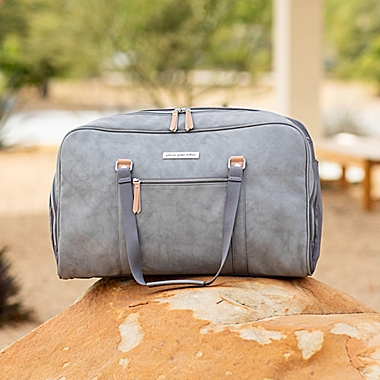 Petunia Pickle Bottom&reg; Live-For-Weekender Travel Bag in Pewter. View a larger version of this product image.