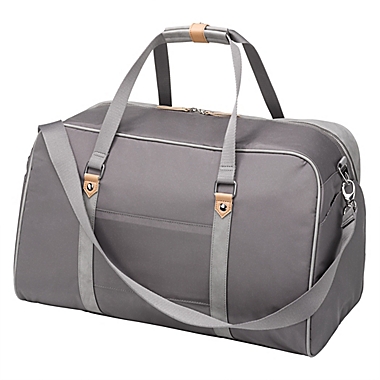 Petunia Pickle Bottom&reg; Live-For-Weekender Travel Bag in Pewter. View a larger version of this product image.