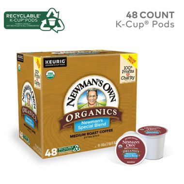 Newman's Own&reg; Organics Special Blend Coffee Keurig&reg; K-Cup&reg; Pods 48-Count. View a larger version of this product image.