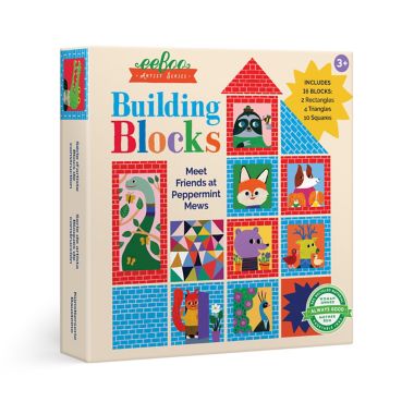 eeBoo Artist Series Building Blocks. View a larger version of this product image.