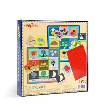 eeBoo French Vocabulary Bingo Game Board. View a larger version of this product image.