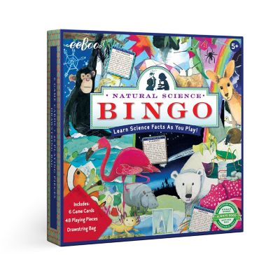 eeBoo Natural Science Bingo Board Game