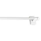 Alternate image 1 for Magnetic Curtain Rod 16-28-Inch White