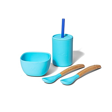 Avanchy 4-Piece La Petite 8 oz. Essentials Set in Blue. View a larger version of this product image.
