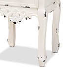 Alternate image 5 for Baxton Studio Emile 2-Drawer Nightstand in Brown/White