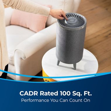 BISSELL&reg; MYair&reg;+ Hub Air Purifier in Cool Grey. View a larger version of this product image.