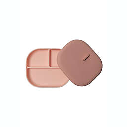 Loulou Lollipop® Divided Plate with Lid in Blush