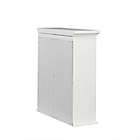 Alternate image 5 for Teamson Home St James 2-Door Removable Wall Cabinet in White Finish