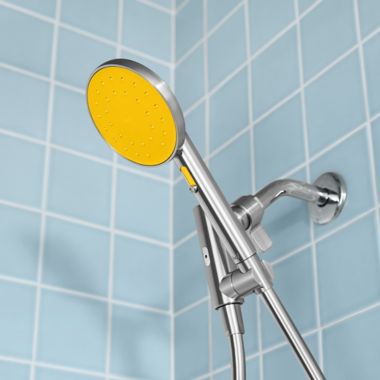hai&reg; Multi-Spray Bluetooth&reg;-Enabled Handheld Showerhead in Citron. View a larger version of this product image.