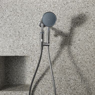 hai&reg; Multi-Spray Bluetooth&reg;-Enabled Handheld Showerhead in Charcoal. View a larger version of this product image.