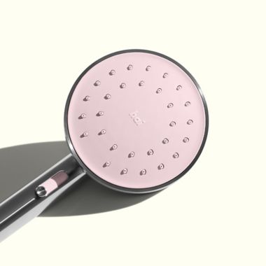 hai&reg; Multi-Spray Bluetooth&reg;-Enabled Handheld Showerhead in Rose Quartz. View a larger version of this product image.