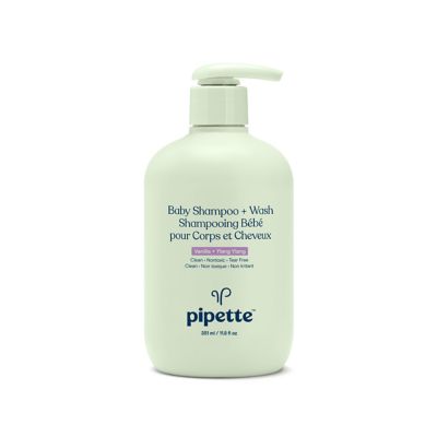 Pipette 11.8 fl. oz. Vanilla + Ylang Ylang Baby Shampoo & Wash