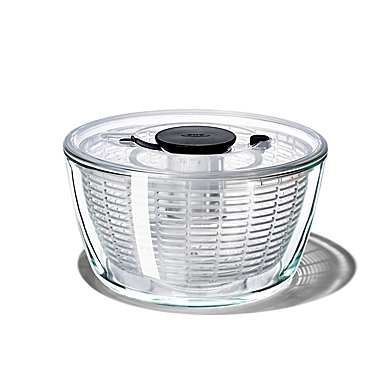 OXO Good Grips&reg; Glass Salad Spinner. View a larger version of this product image.