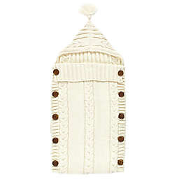 Hudson Baby® Size 0-12M Knitted Baby Wrap Sack in Beige