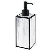 Avanti Jasper Resin Lotion Pump Dispenser in White/Black