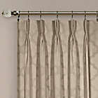 Alternate image 1 for Windsor Pinch Pleat 84-Inch Rod Pocket/Back Tab Window Curtain Panel in Camel (Single)