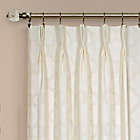 Alternate image 1 for Windsor Pinch Pleat 63-Inch Rod Pocket/Back Tab Window Curtain Panel in Ivory (Single)