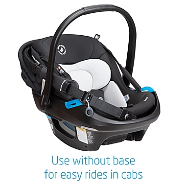 Maxi-Cosi&reg; Mara XT Ultra Compact Travel System in Black. View a larger version of this product image.