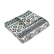 Levtex Home Addie Quilted Throw Blanket in Teal