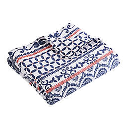 Levtex Home Caperoad Quilted Throw Blanket in Navy
