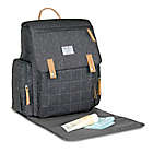 Alternate image 1 for Eddie Bauer&reg; Cascade Backpack Diaper Bag in Grey/Tan