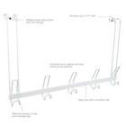Alternate image 5 for Simply Essential&trade; Over-the-Door 5-Hook Rack in Bright White