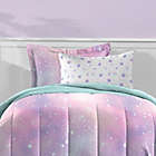 Alternate image 5 for Dream Factory Twilight 5-Piece Reversible Twin Comforter Set in Pink