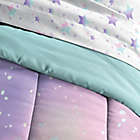 Alternate image 2 for Dream Factory Twilight 5-Piece Reversible Twin Comforter Set in Pink