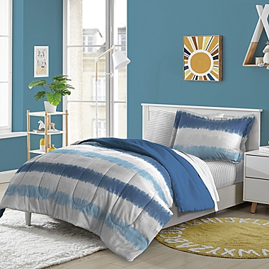 Dream Factory&copy; Tie Dye Stripe 5-Piece Comforter Set. View a larger version of this product image.