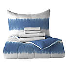 Alternate image 6 for Dream Factory&copy; Tie Dye Stripe 5-Piece Comforter Set