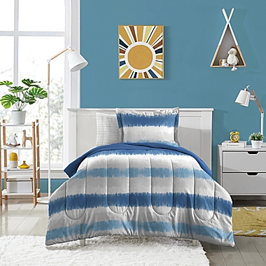 Dream Factory&copy; Tie Dye Stripe 5-Piece Comforter Set. View a larger version of this product image.