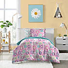 Alternate image 0 for Dream Factory Fantasia Floral 5-Piece Reversible Full Comforter Set in Pink